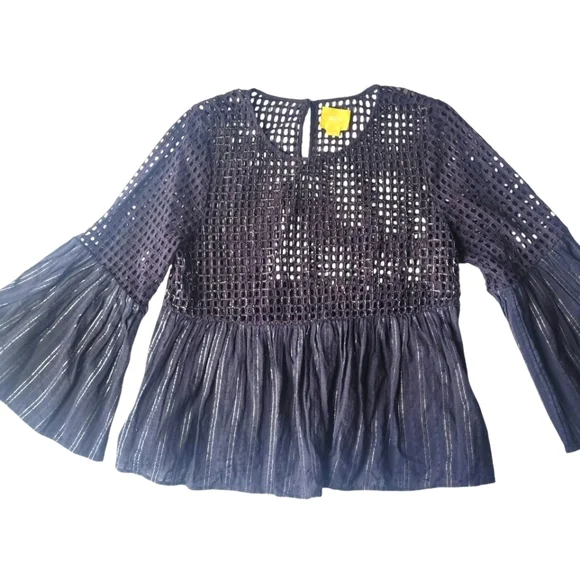 Anthropologie Maeve Blouse Almeda Size 12 - Picture 3 of 10